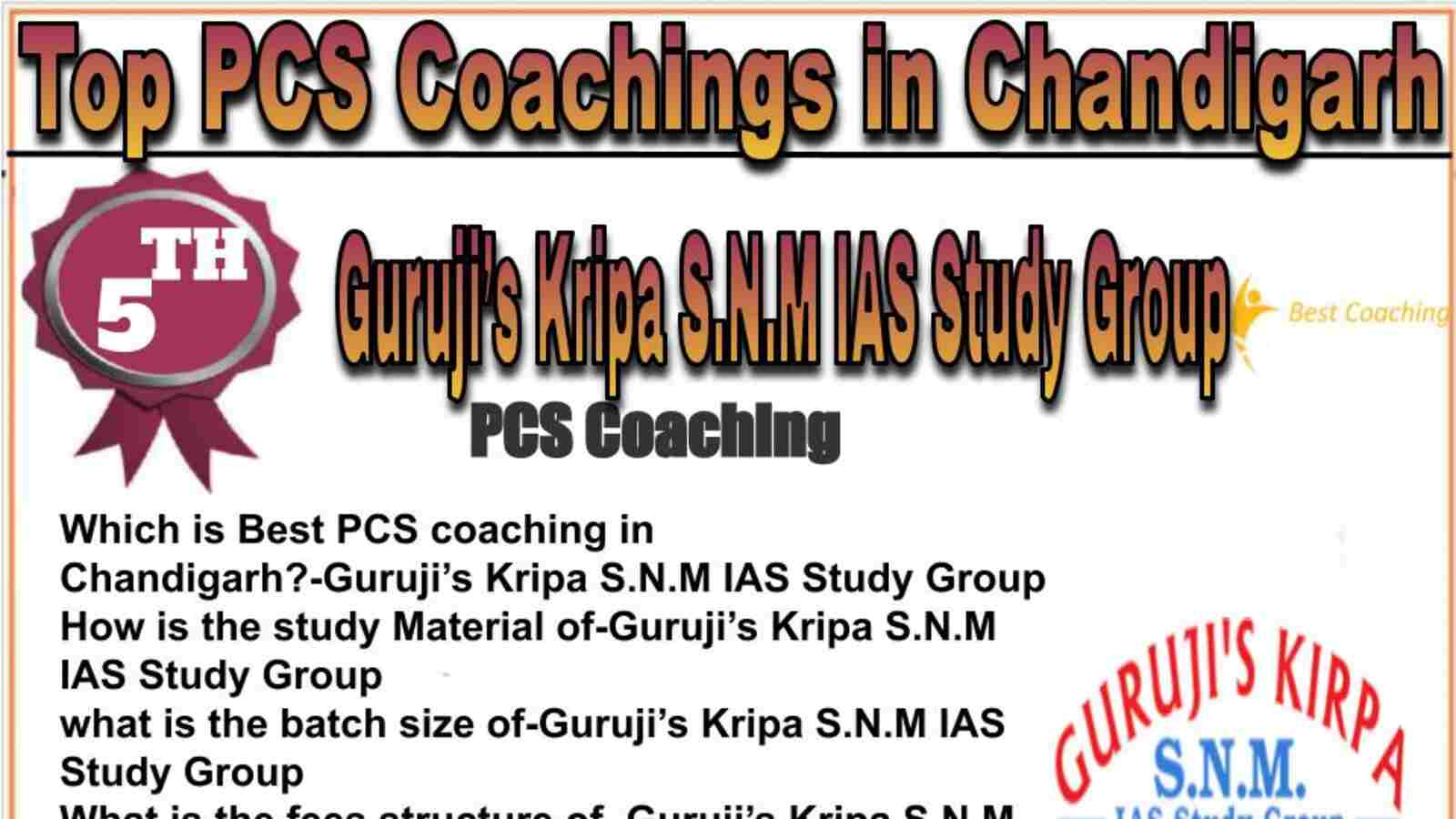 Rank 5 top PCS coachings in Chandigarh Rank 5 top PCS coachings in Chandigarh