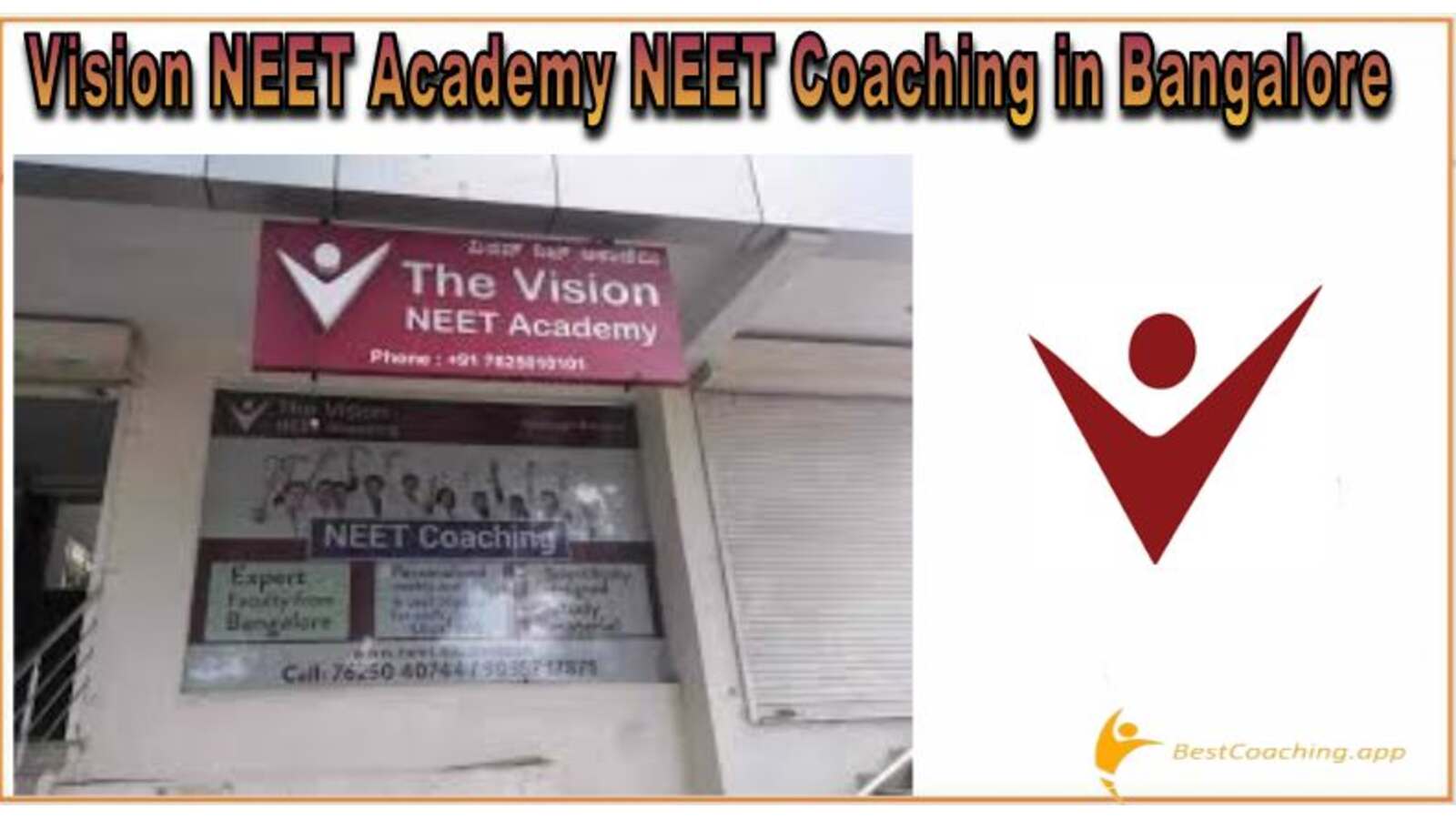 Vision NEET Coaching in Bangalore