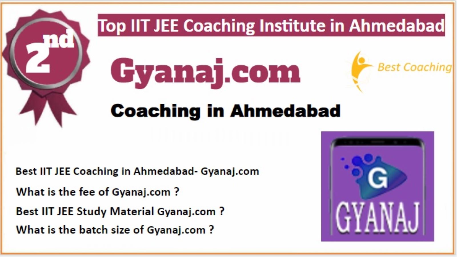 Best IIT JEE Coaching in AhmedabadBest IIT JEE Coaching in Ahmedabad