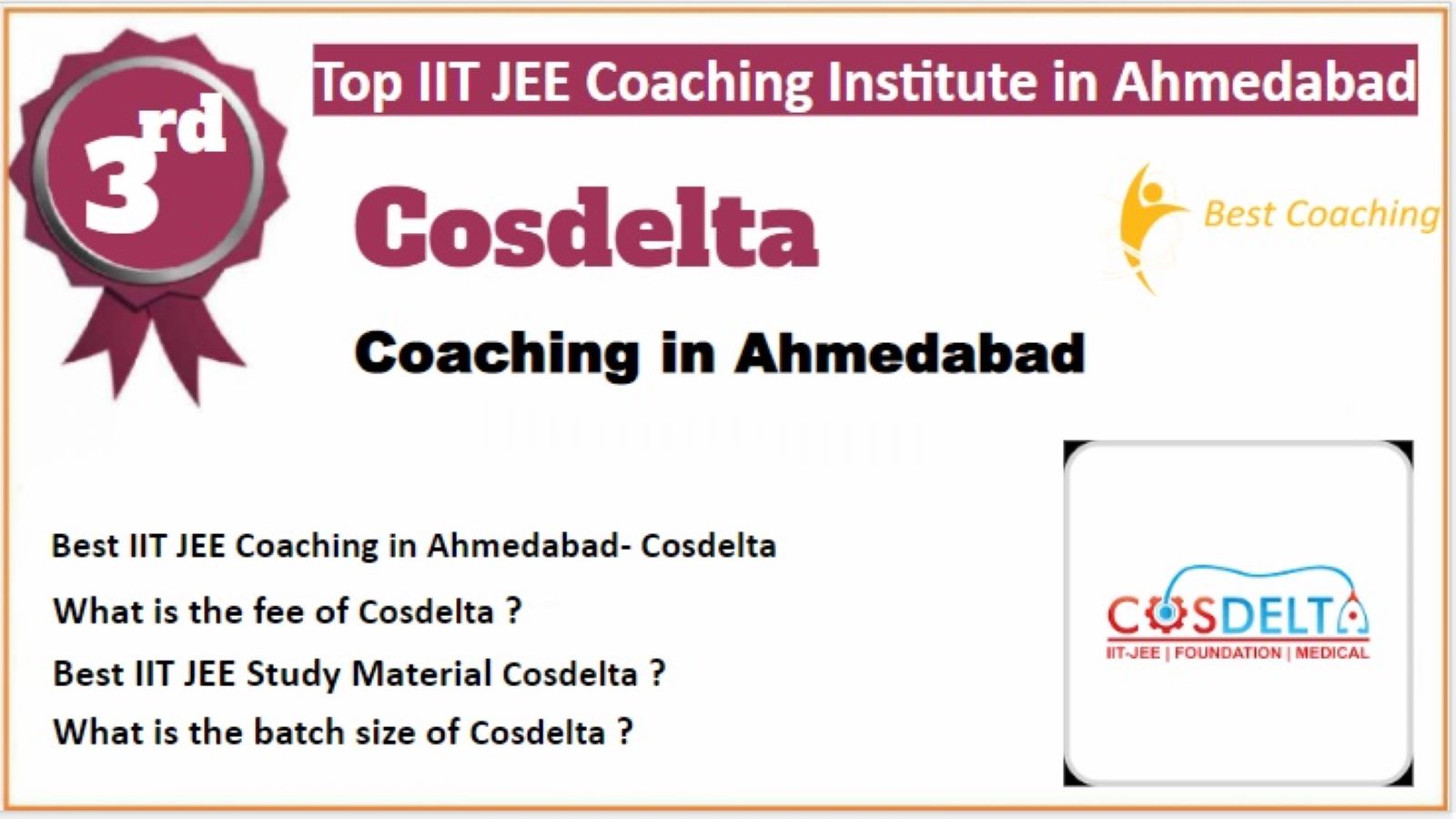 Best IIT JEE Coaching in Ahmedabad