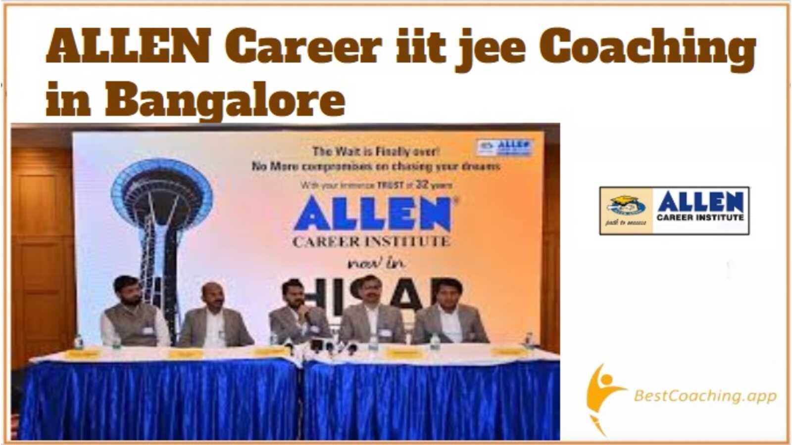 AAllen Career Institute NEET Coaching in Bangalore