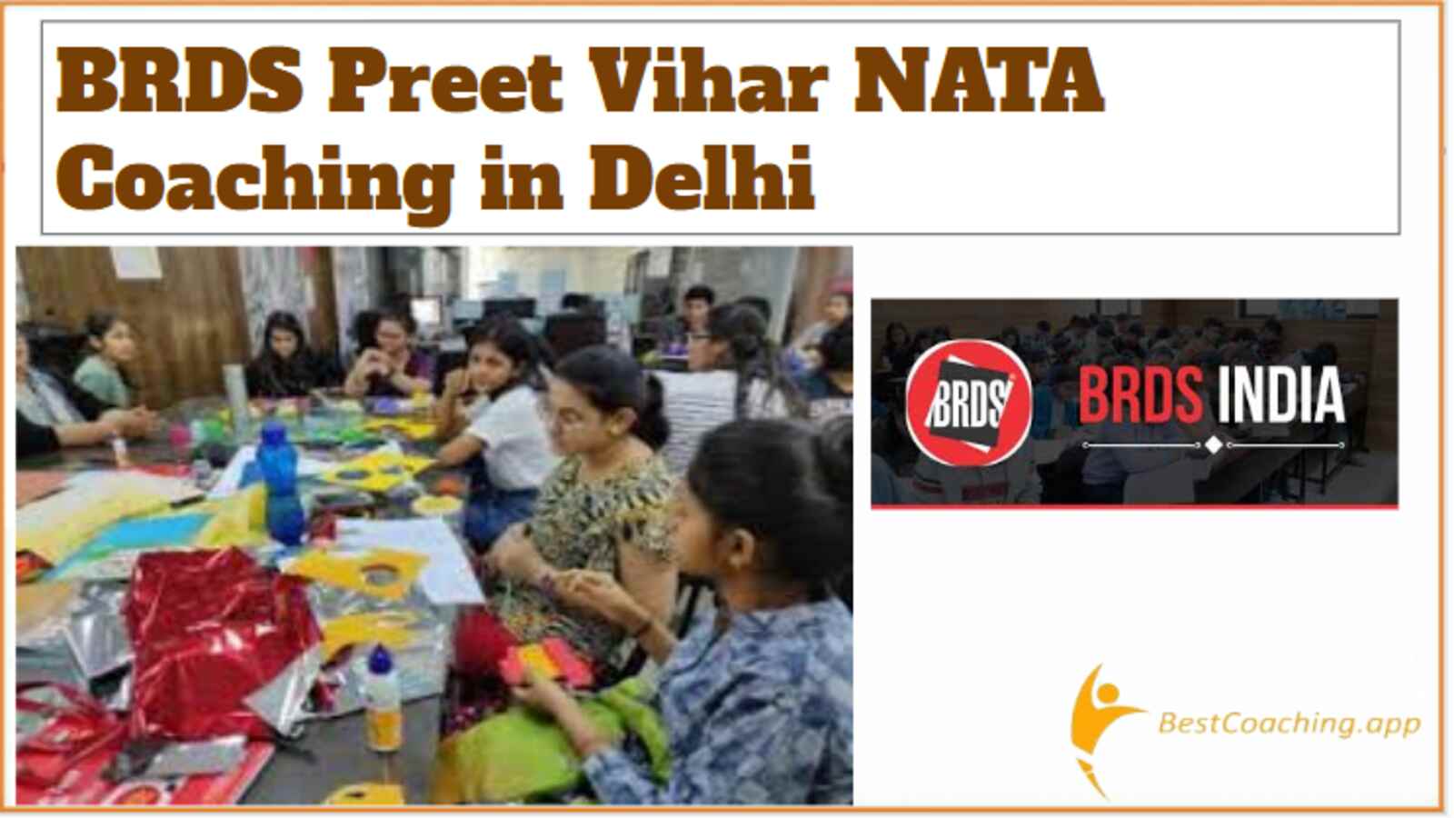 BRDS Preet vihar NATA Coaching