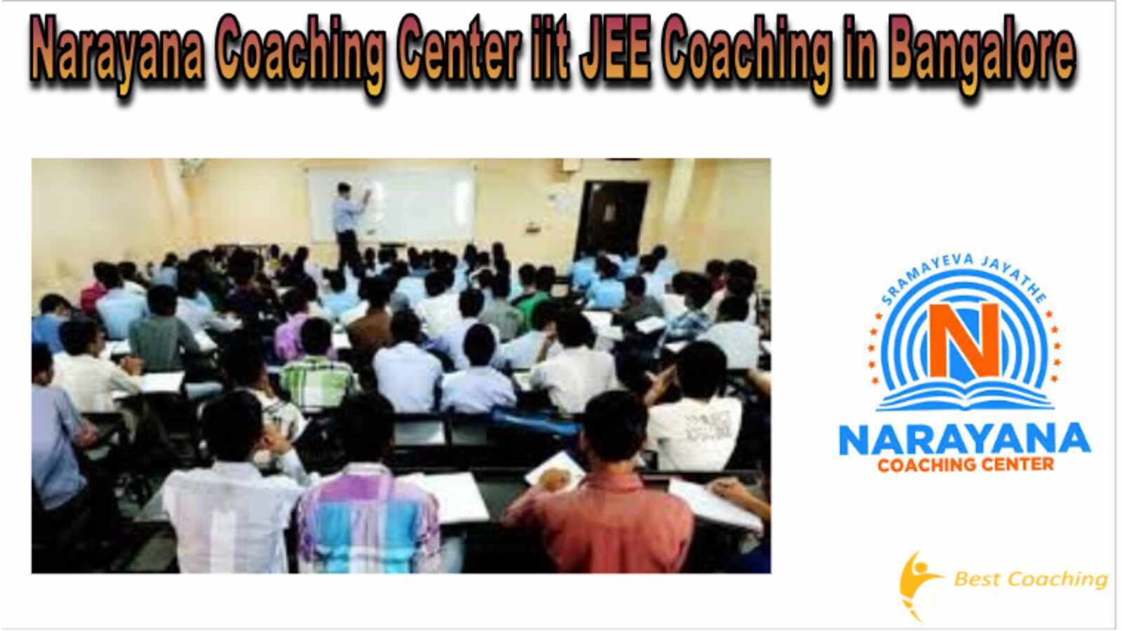 Naryana IIT Coaching in bangalore