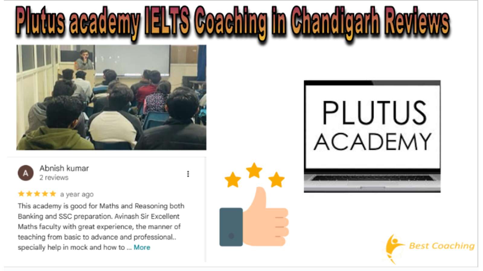 Plutus academy IELTS Coaching Chandigarh