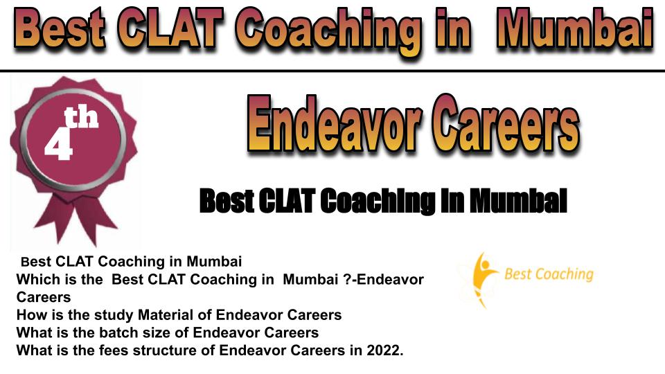 RANK 4 Best CLAT Coaching in Mumbai