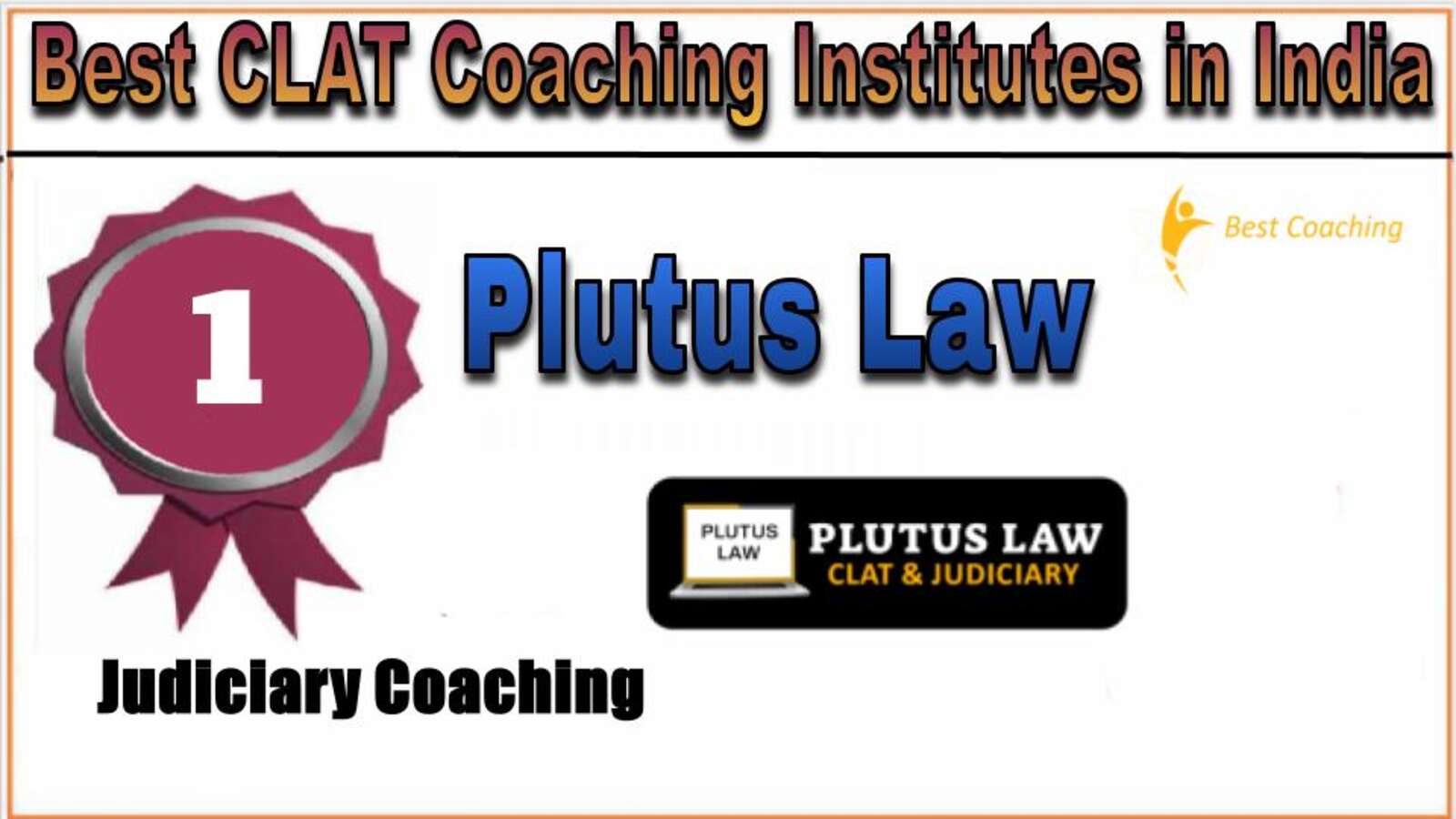 Rank 1. Plutus Law CLAT Coaching in India