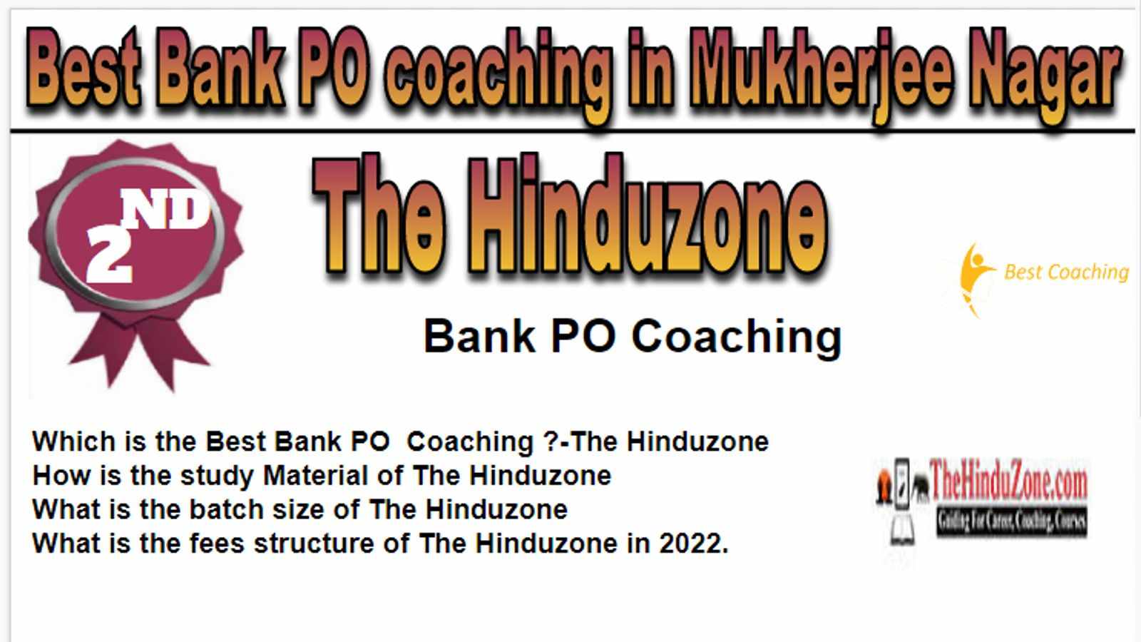 Best Bank PO Coaching in Mukherjee Nagar