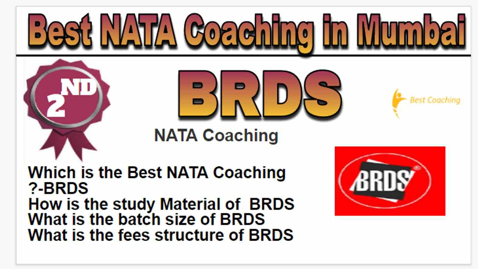 Rank 2 best NATA coaching in Mumbai
