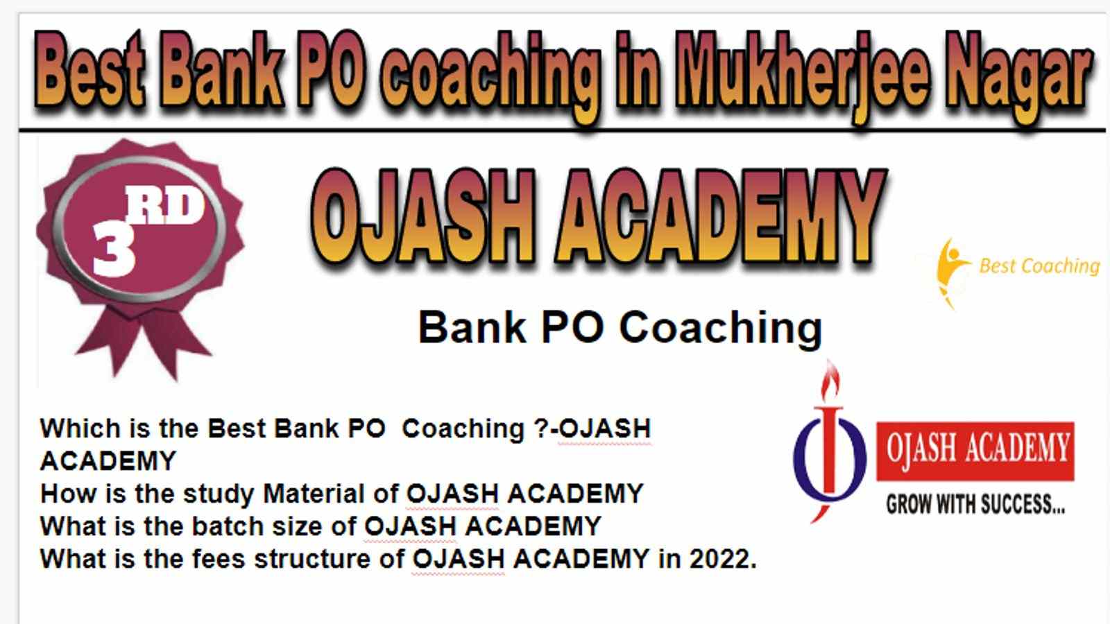 Best Bank PO Coaching in Mukherjee Nagar