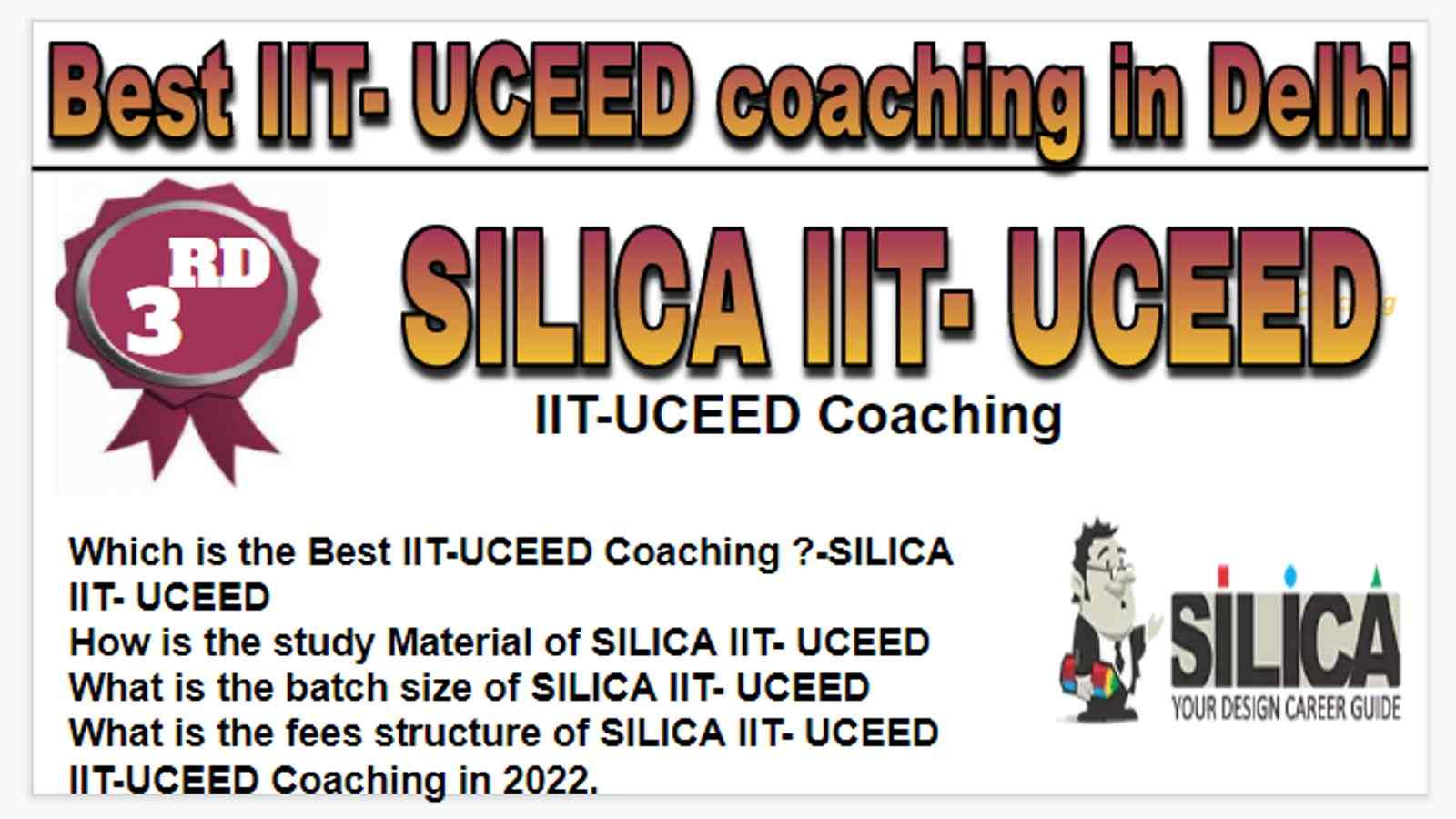 Rank 3 Best IIT- UCEED coaching in Delhi