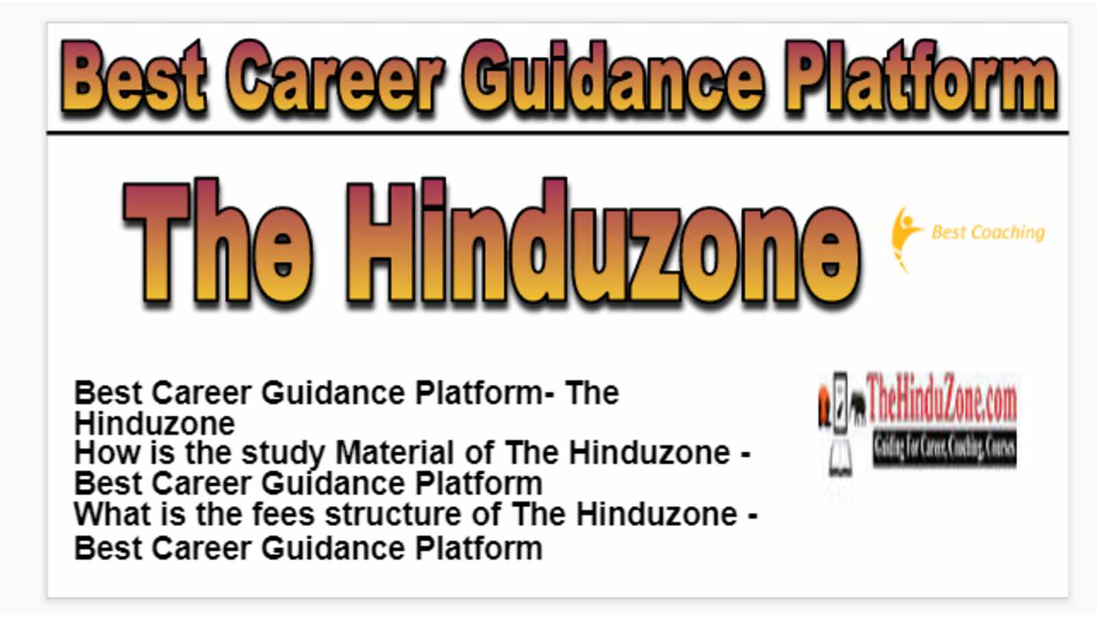 Best IIT JEE coaching in Bhopal Listing. Best Ranked IIT JEE coaching in Bhopal. Top IIT JEE coaching Institute in Bhopal. Best IIT JEE coaching Institute in Bhopal. Best IIT JEE coaching in Bhopal with fees The Hinduzone - Best Career Guidance Platform