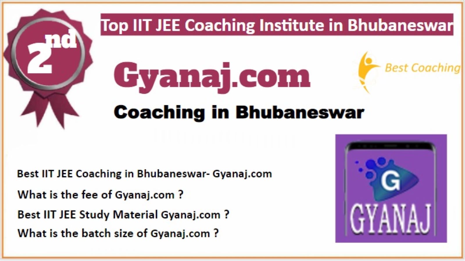 Best IIT JEE Coaching in Bhubaneswar