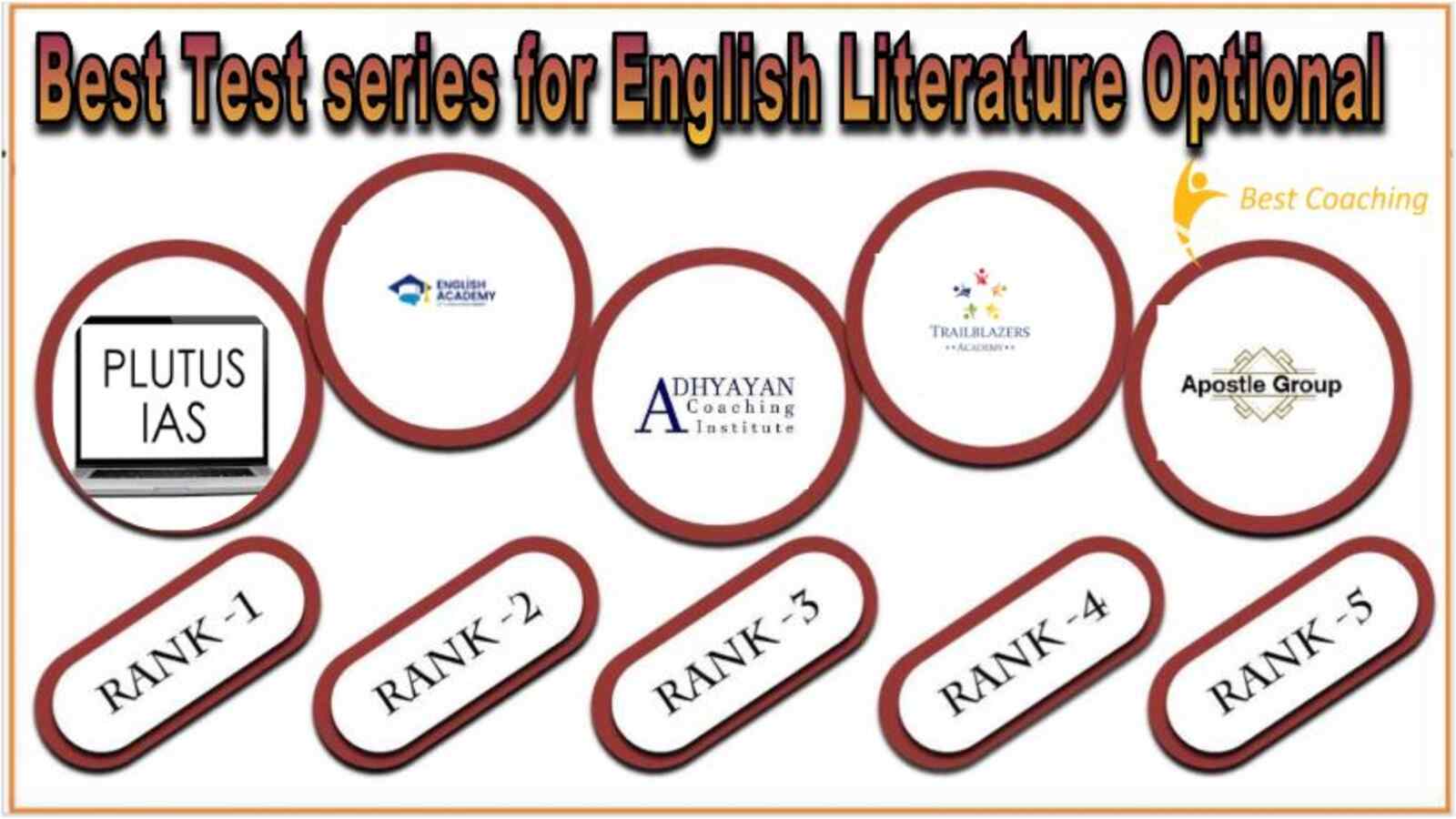 tEST SERIES FOR ENGLISH LITERATURE
