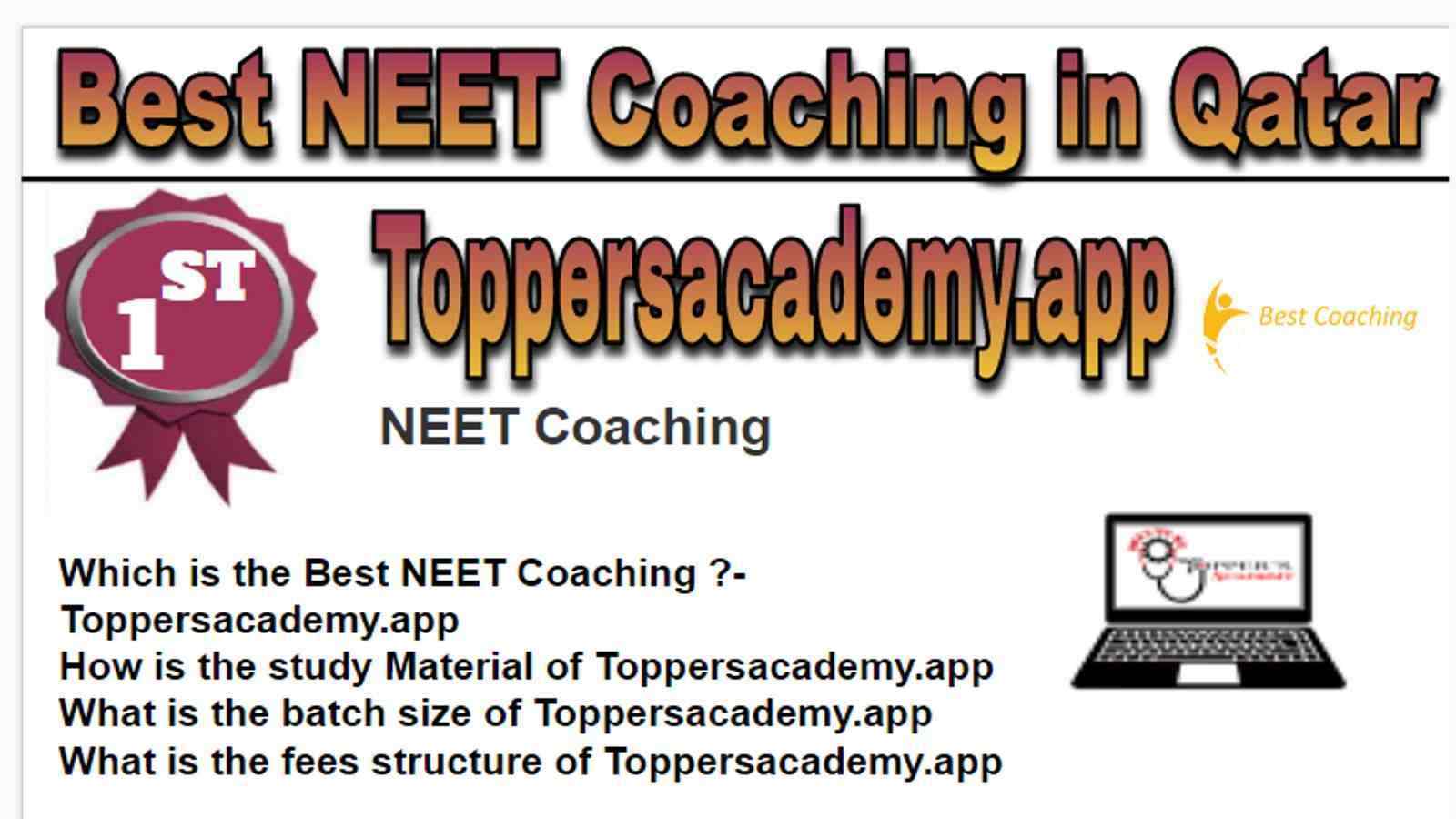Rank 1 Best NEET Coaching in Qatar