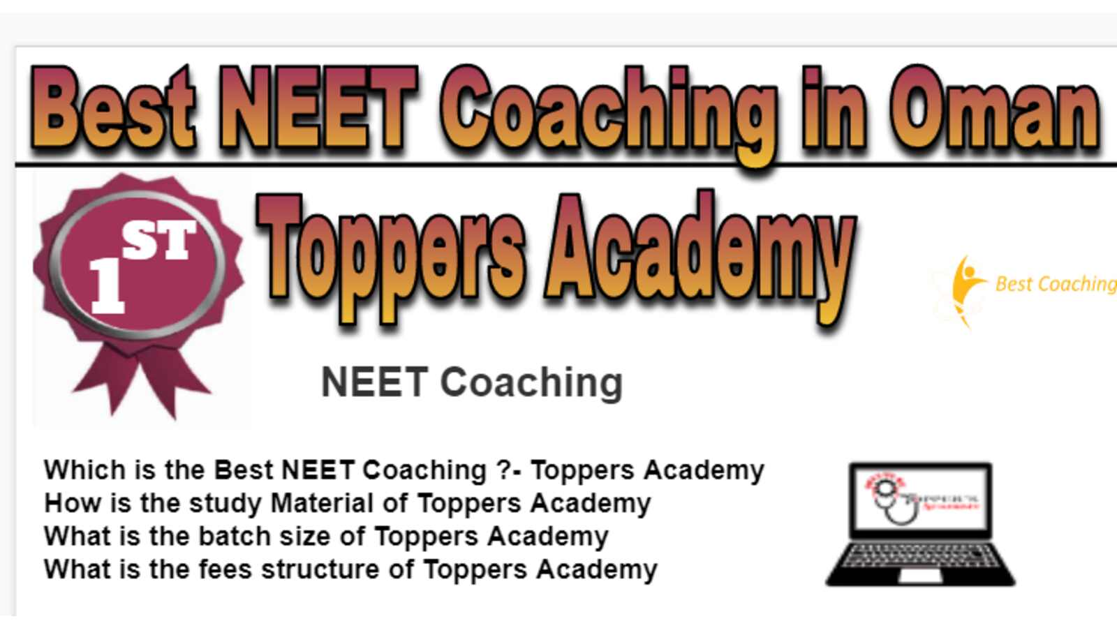 Rank-1 Best NEET Coaching in Oman