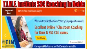 T.I.M.E. SSC Coaching in Noida