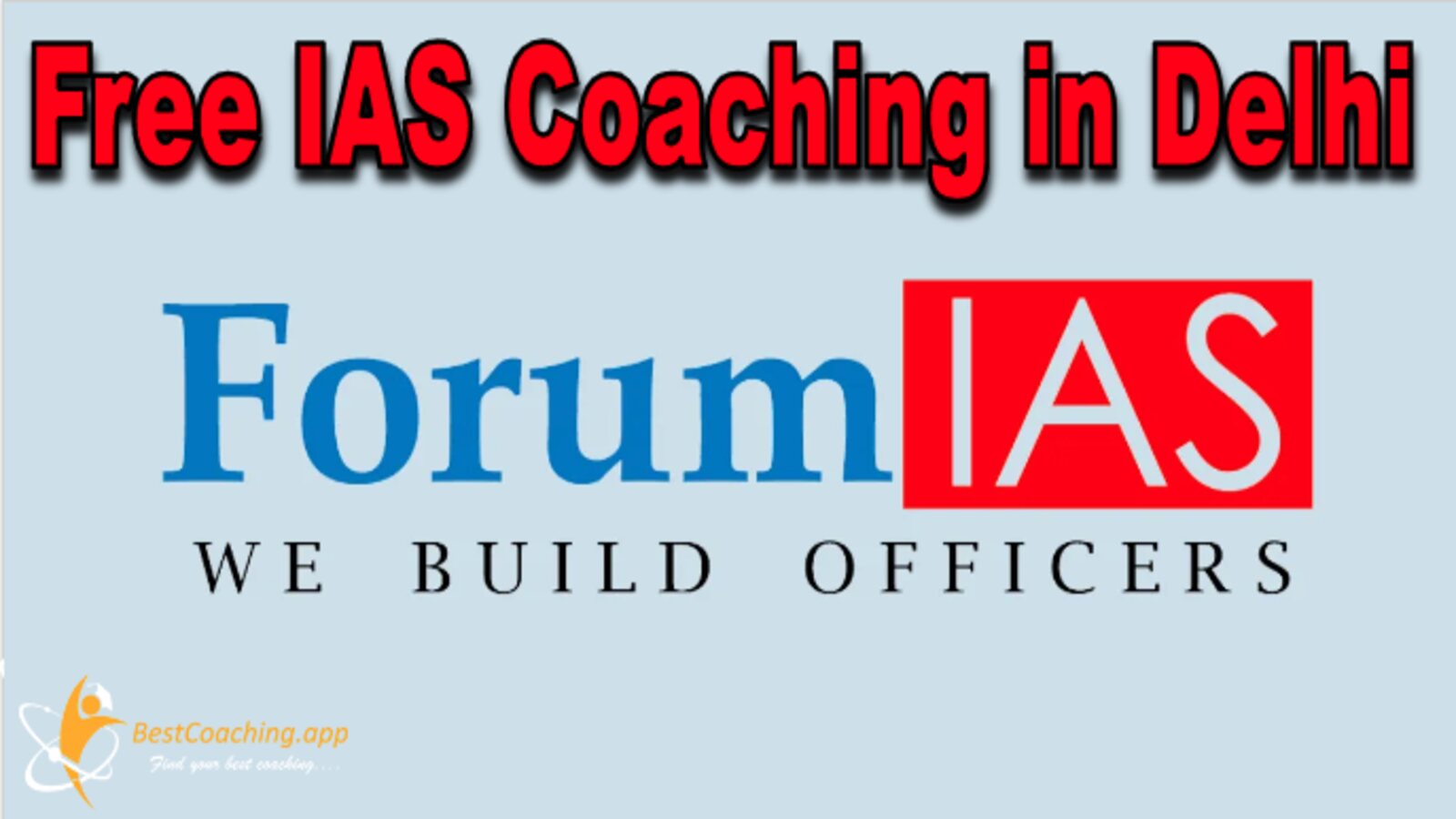 Forum IAS free IAS Coaching in Delhi