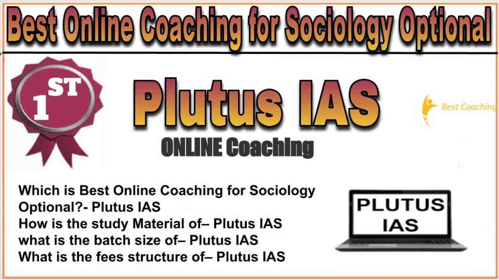Rank 1 best Online coaching for Sociology Optional