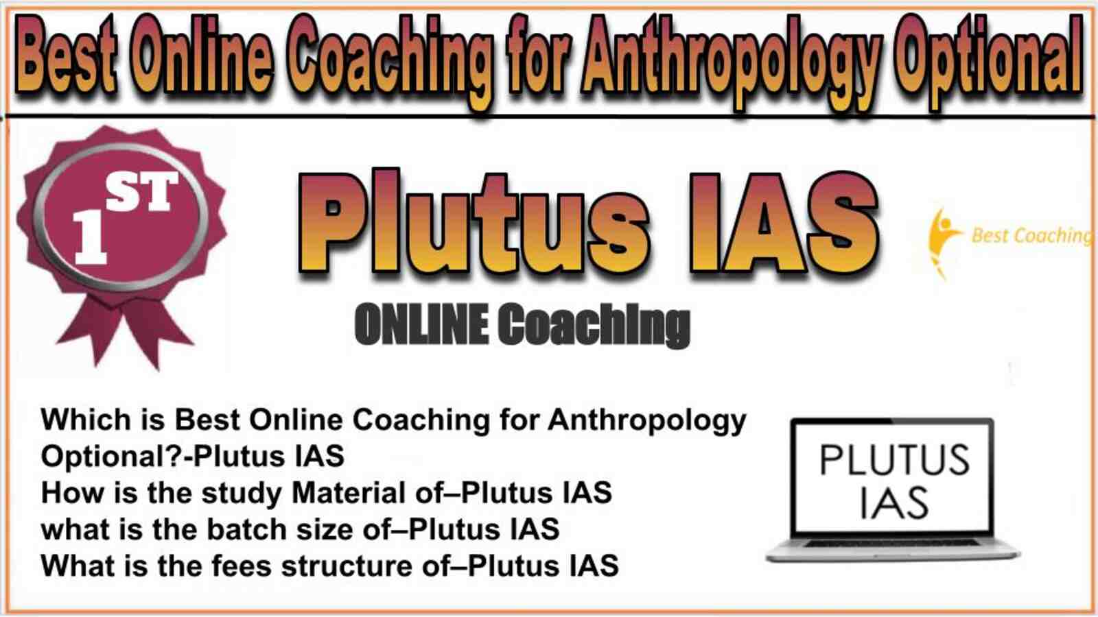Rank 1 best online coaching for Anthropology Optional Rank 1 best online coaching for Anthropology Optional