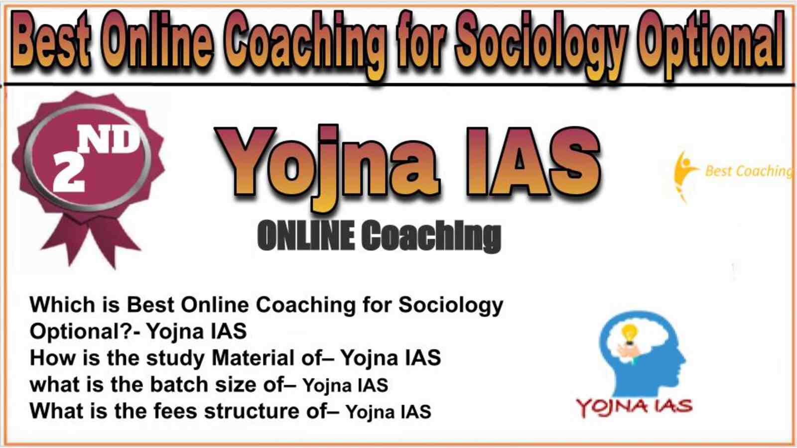 Rank 2 best Online coaching for Sociology Optional