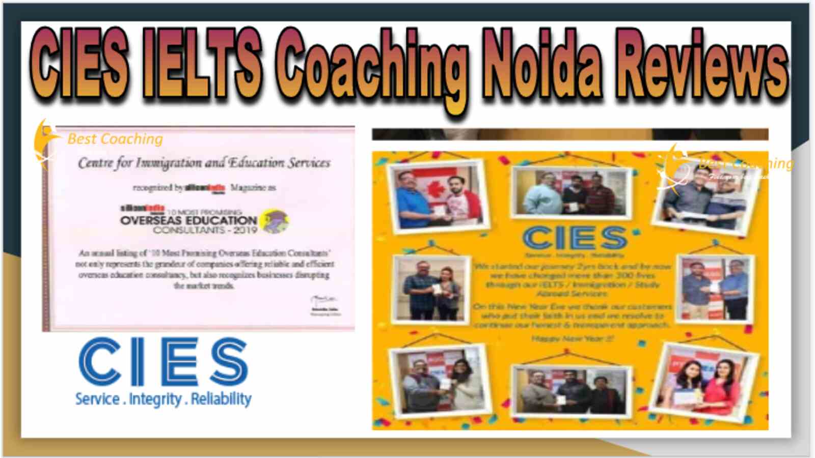 CIES IELTS Coaching Noida Reviews