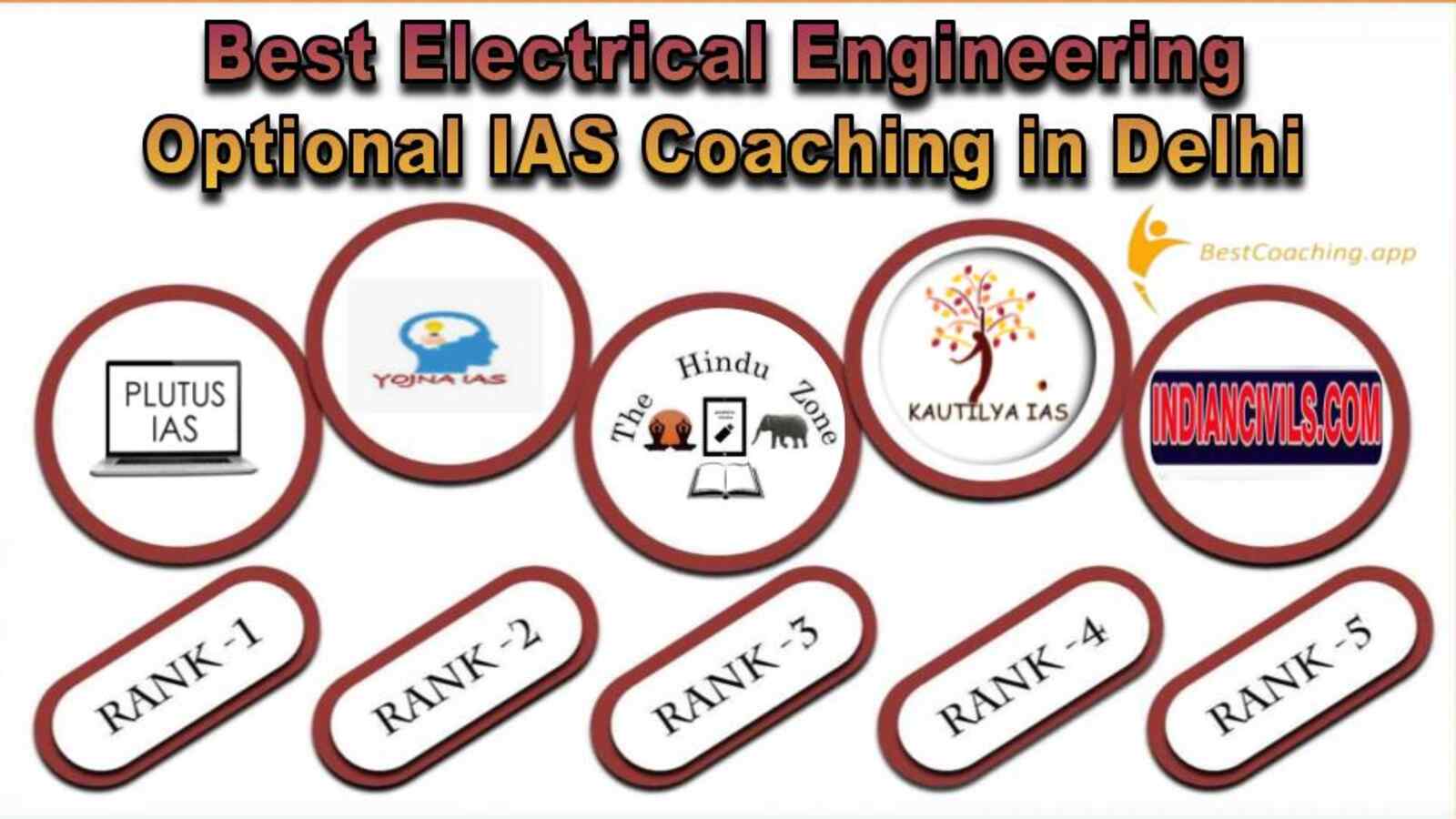 Best Electrical Engineering Optional IAS Coaching Institutes in Delhi