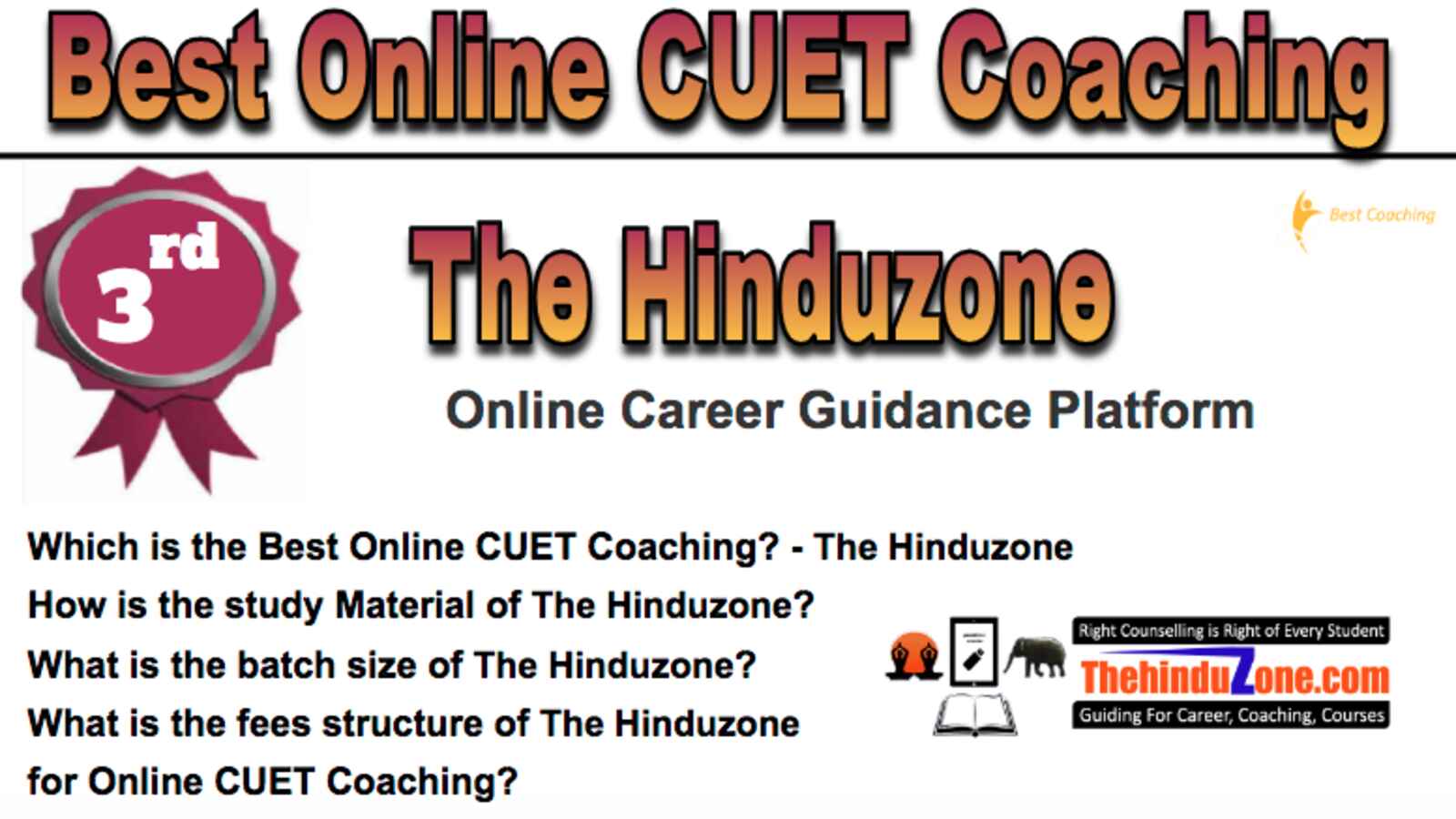 Rank 3rd Top Online CUET Coaching