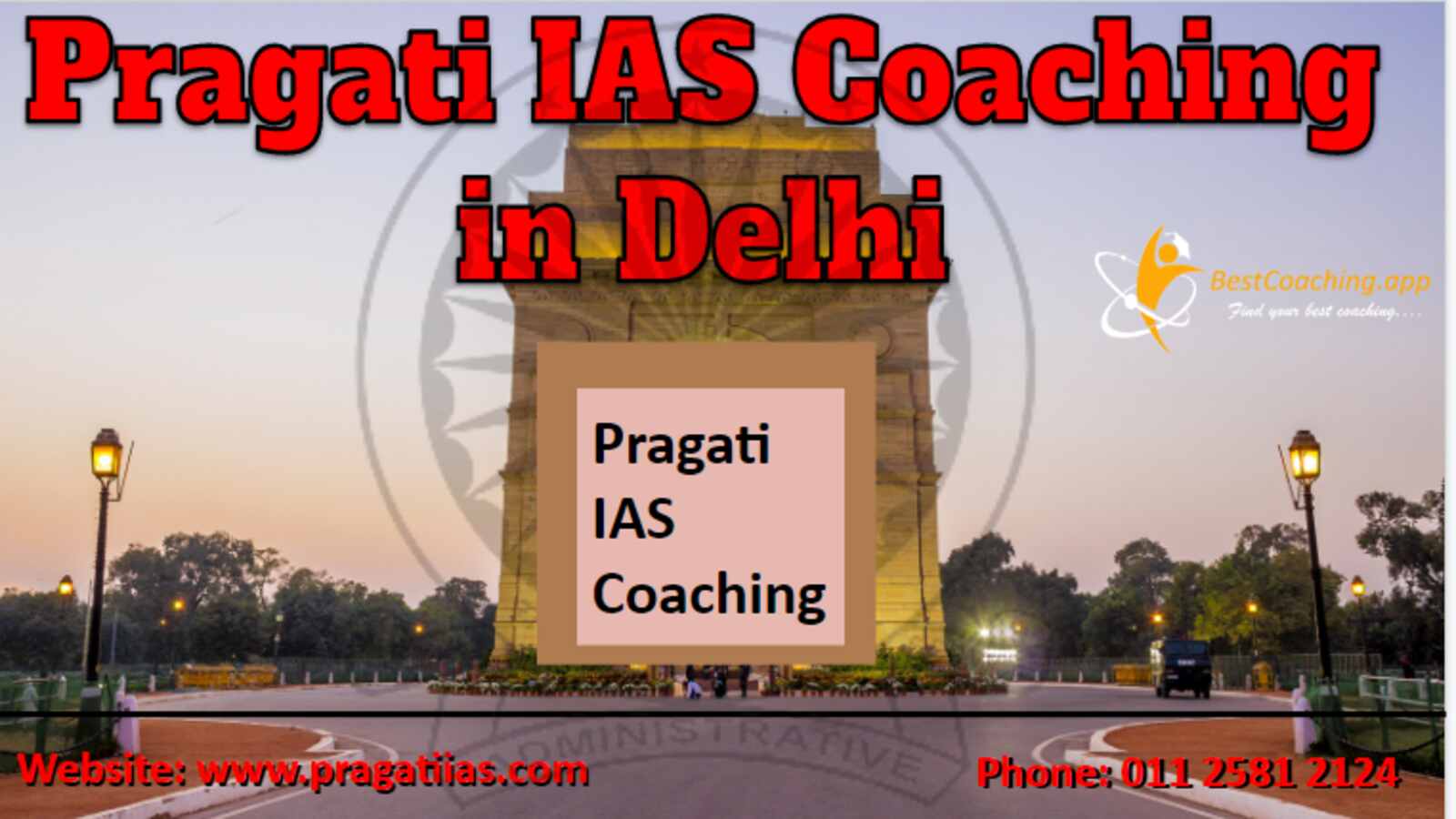 Pragati IAS Coaching in Delhi fees