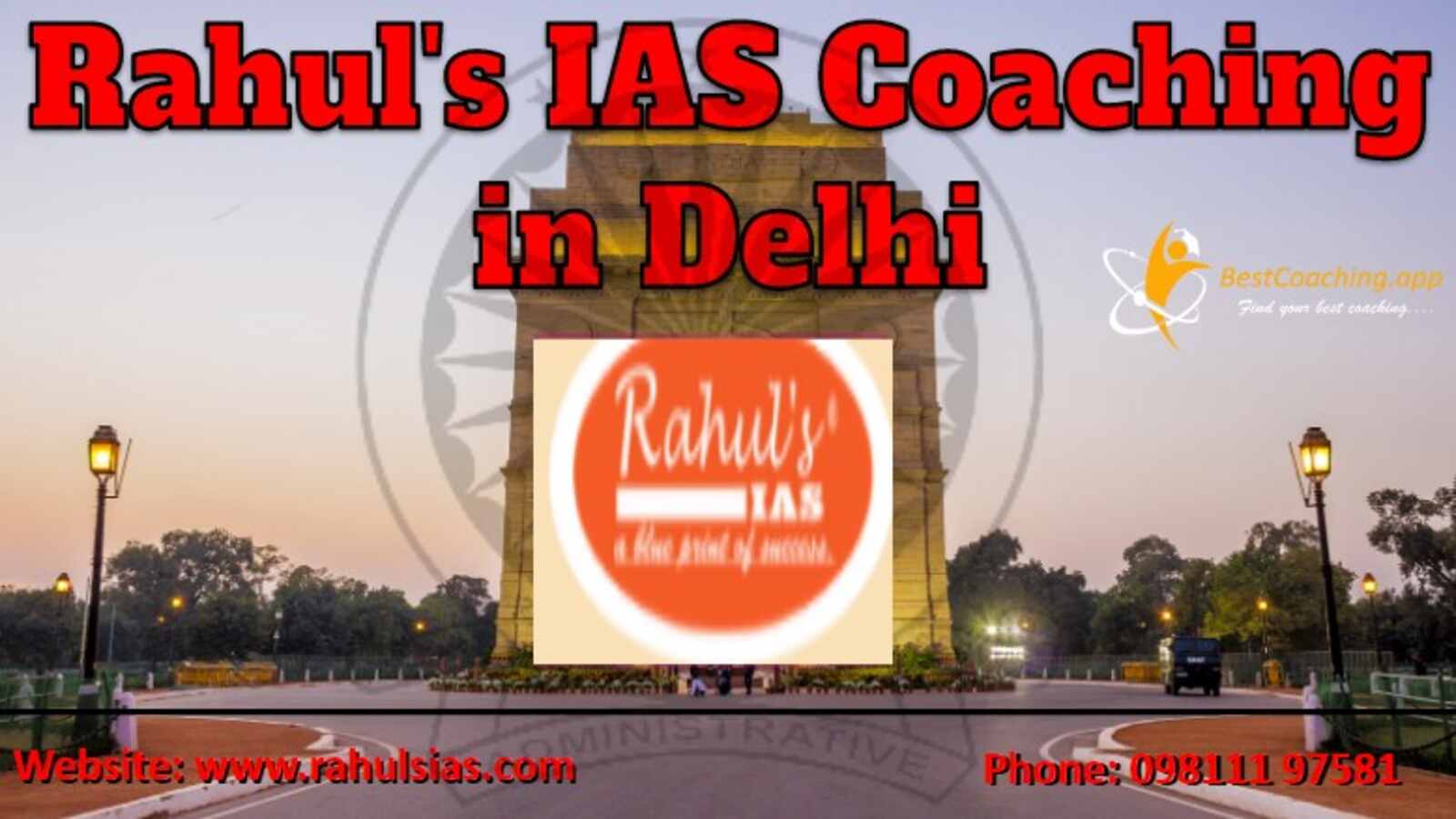 Rahul’s IAS Coaching in Delhi fees