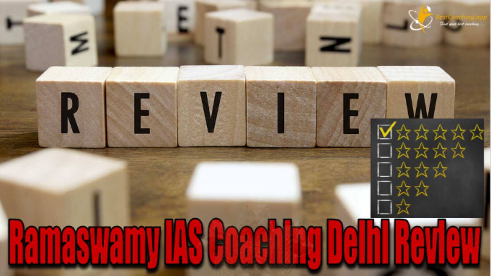 Ramaswamy IAS Coaching Delhi Review