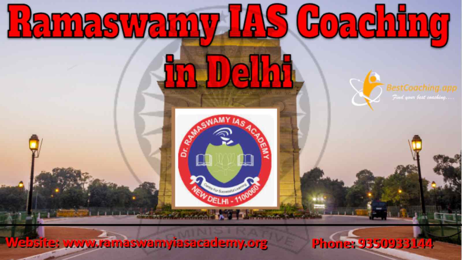 Ramaswamy IAS Coaching in Delhi