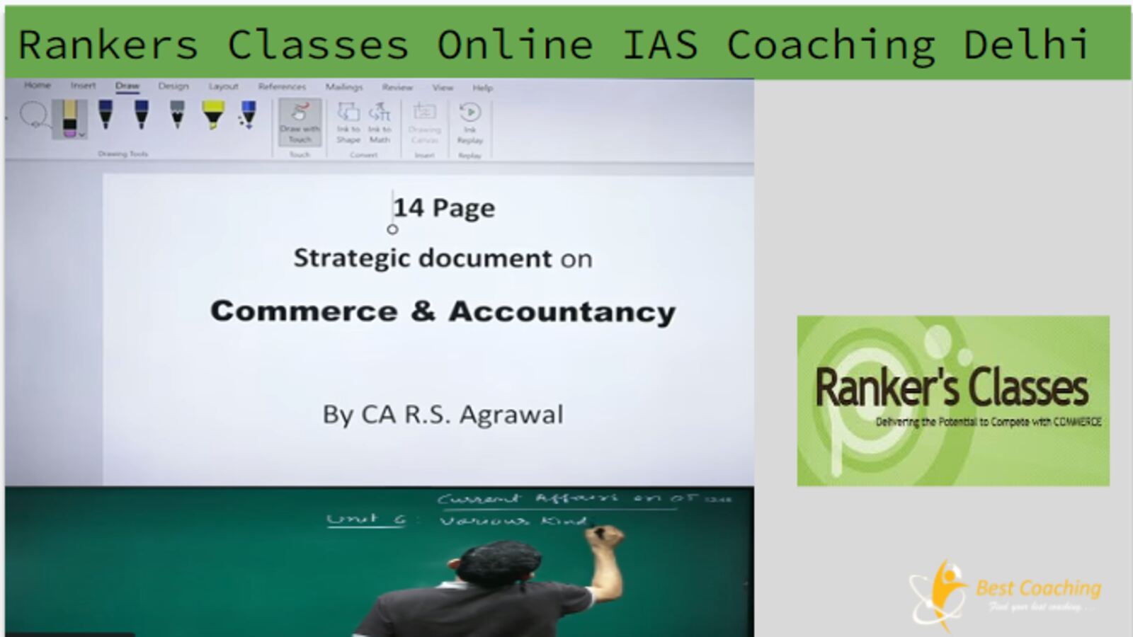 Ranker’s Classes Online IAS Coaching Delhi