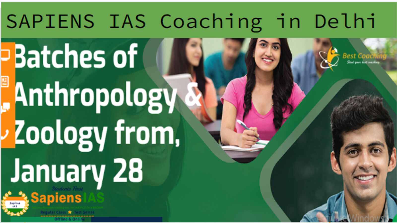 SAPIENS IAS Coaching in Delhi