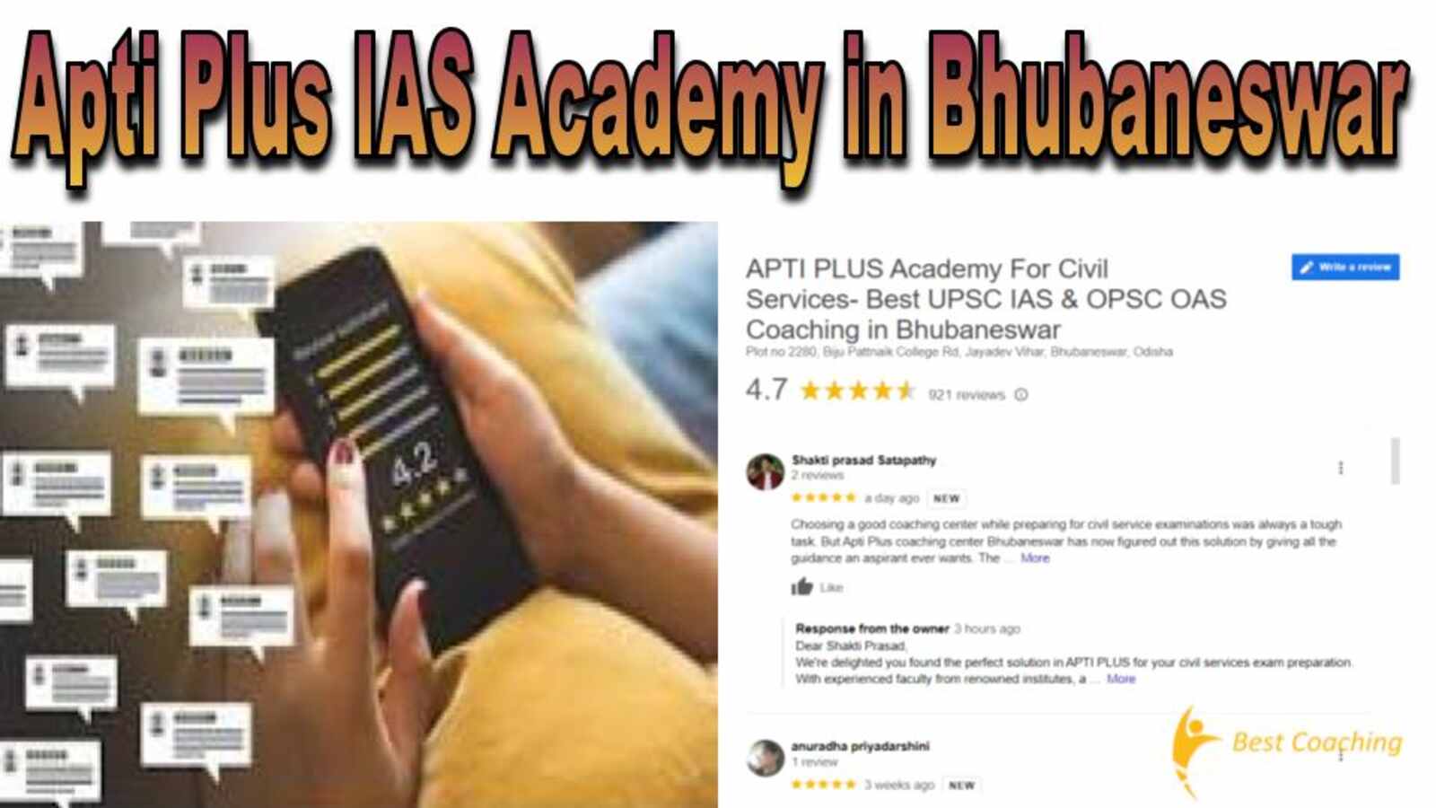 Apti Plus IAS Academy in Bhubaneswar