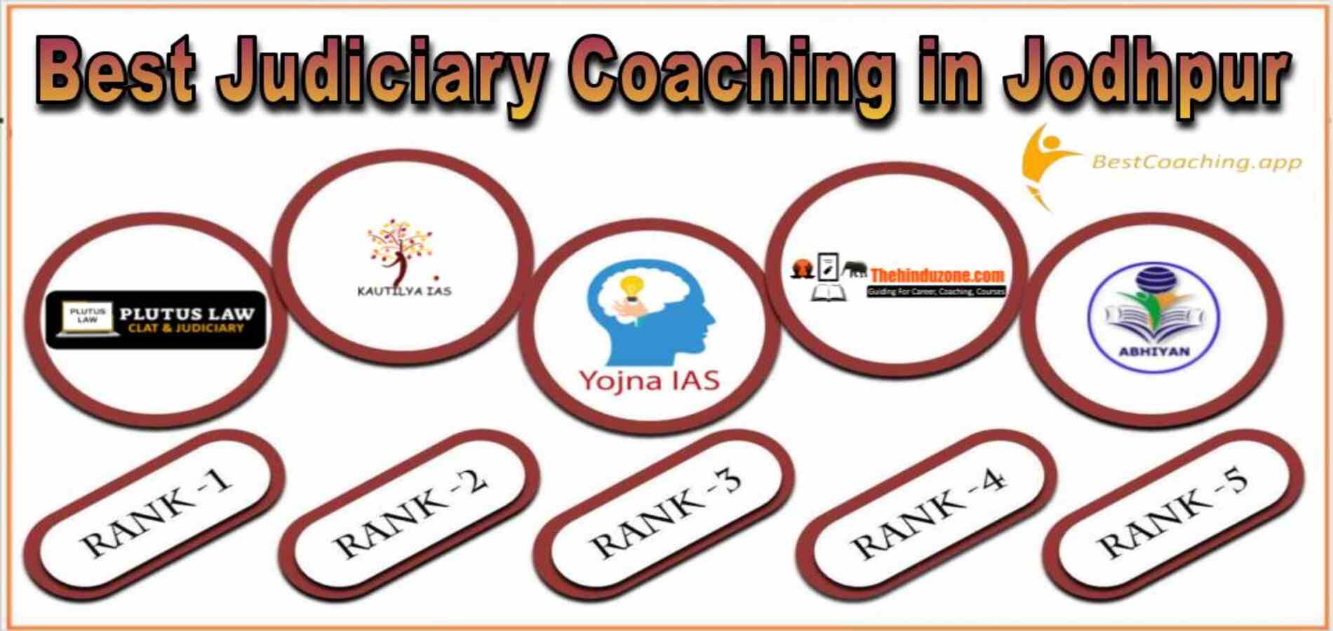 Best 10 Judiciary Services Coaching in Jodhpur