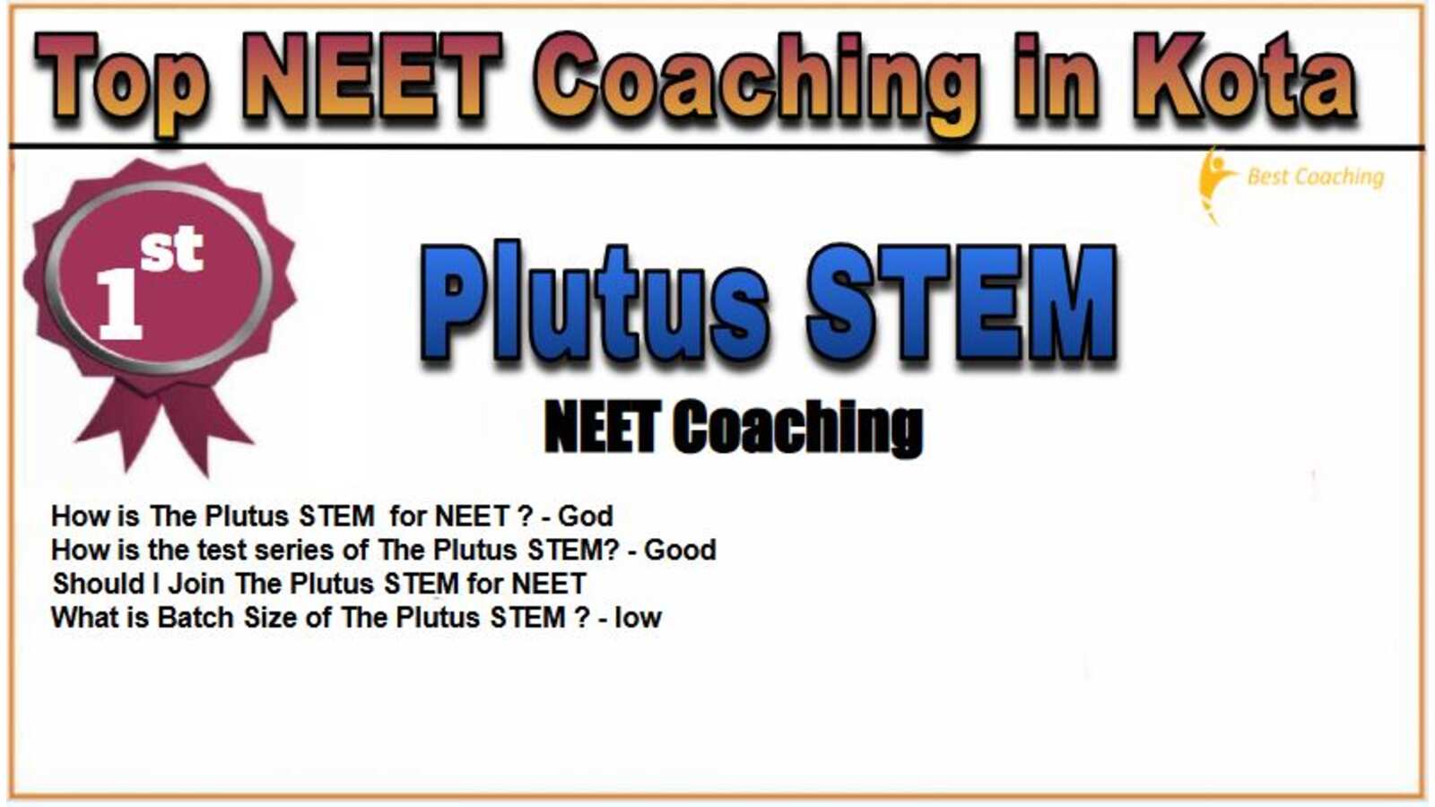 Best NEET COACHING IN KOTA
