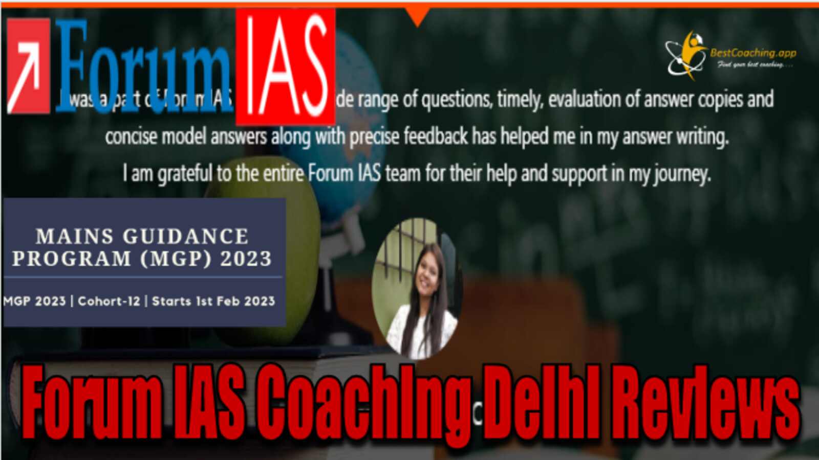 Forum IAS Coaching in Delhi Review