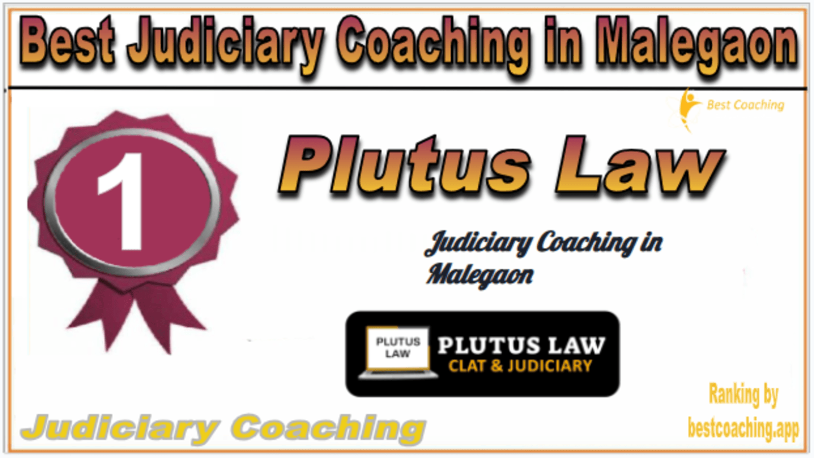 Rank 1. Plutus Law Best Judiciary Services Coaching in Malegaon