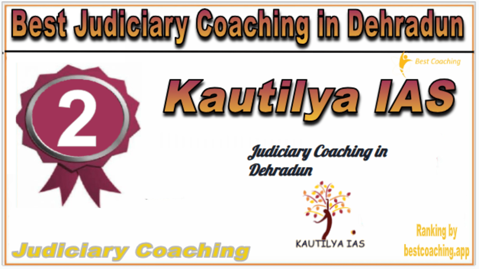 Rank 2. Kautilya IAS Best Judiciary Services Coaching in Dehradun Rank 2. Kautilya IAS Best Judiciary Services Coaching in Dehradun
