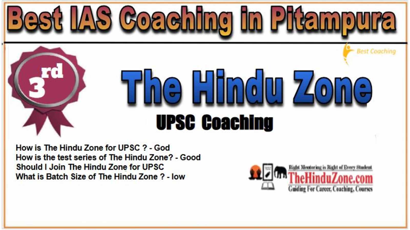 The hIndu zone IAS Coaching in Pitampura The hIndu zone IAS Coaching in Pitampura