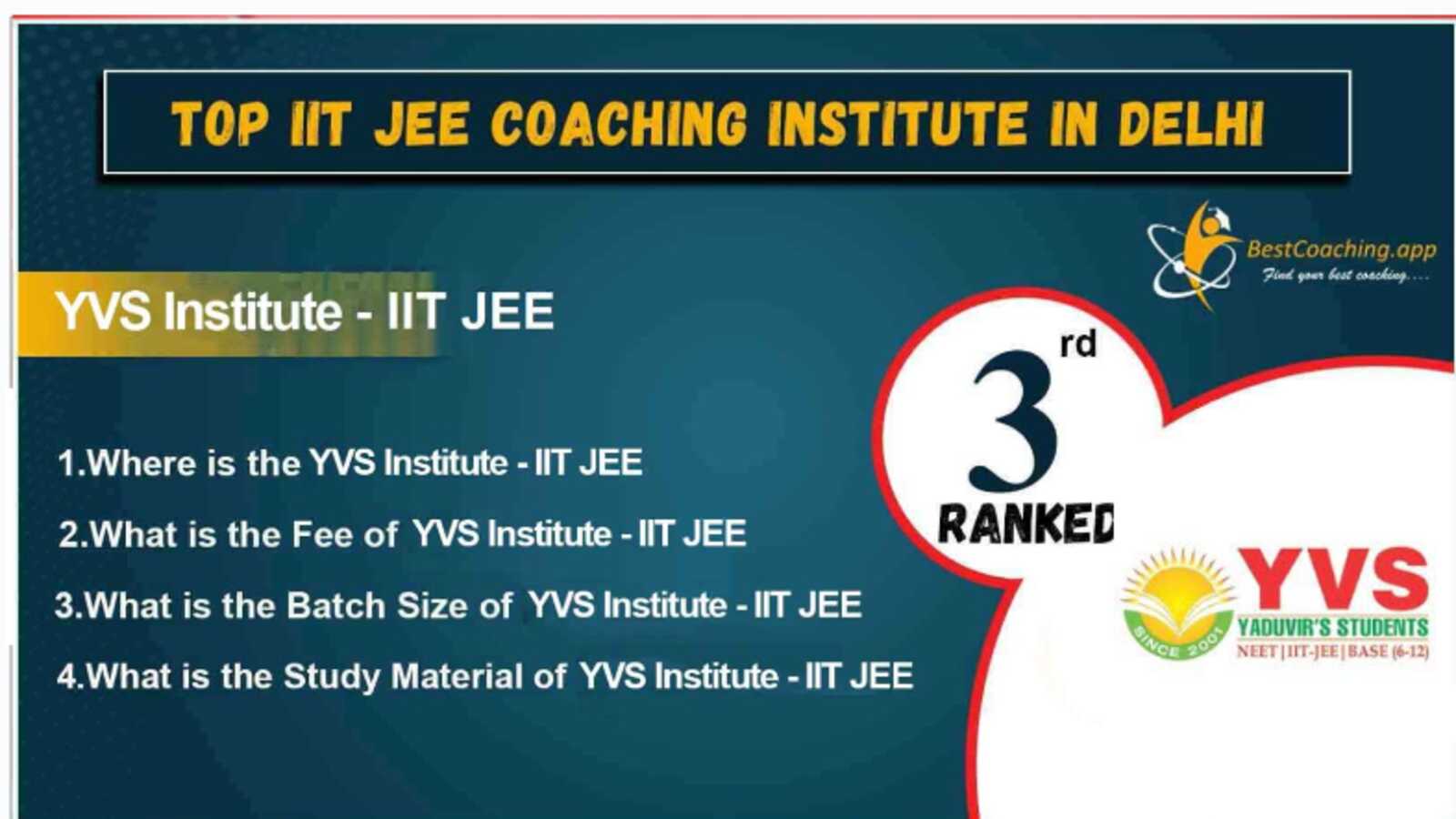 Top IIT Coaching Institute in Delhi