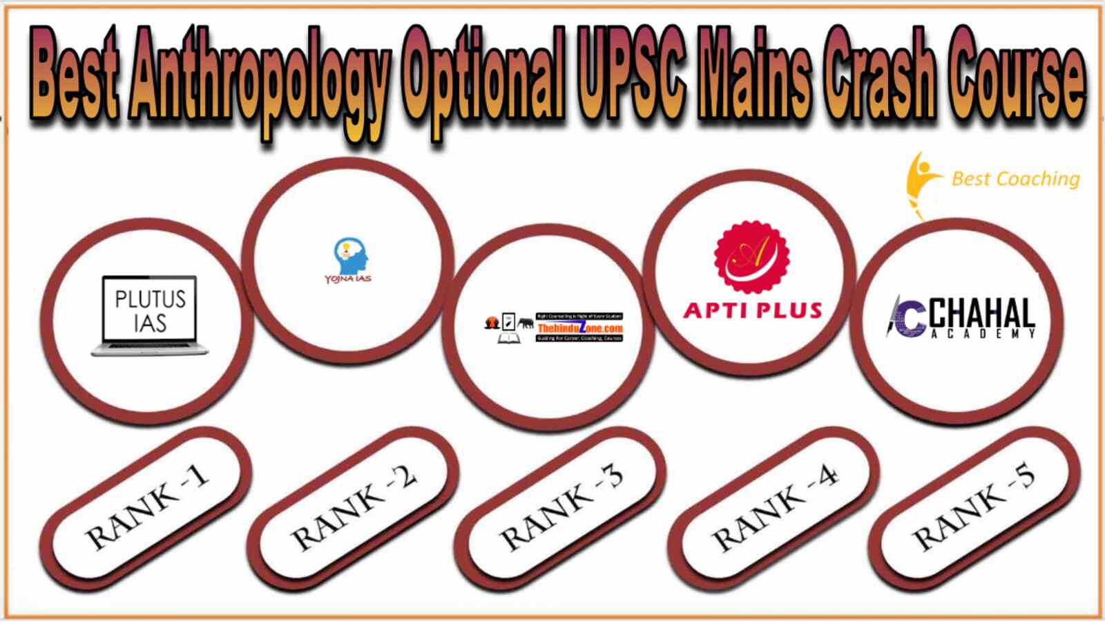 Best Anthropology Optional UPSC mains Crash Course