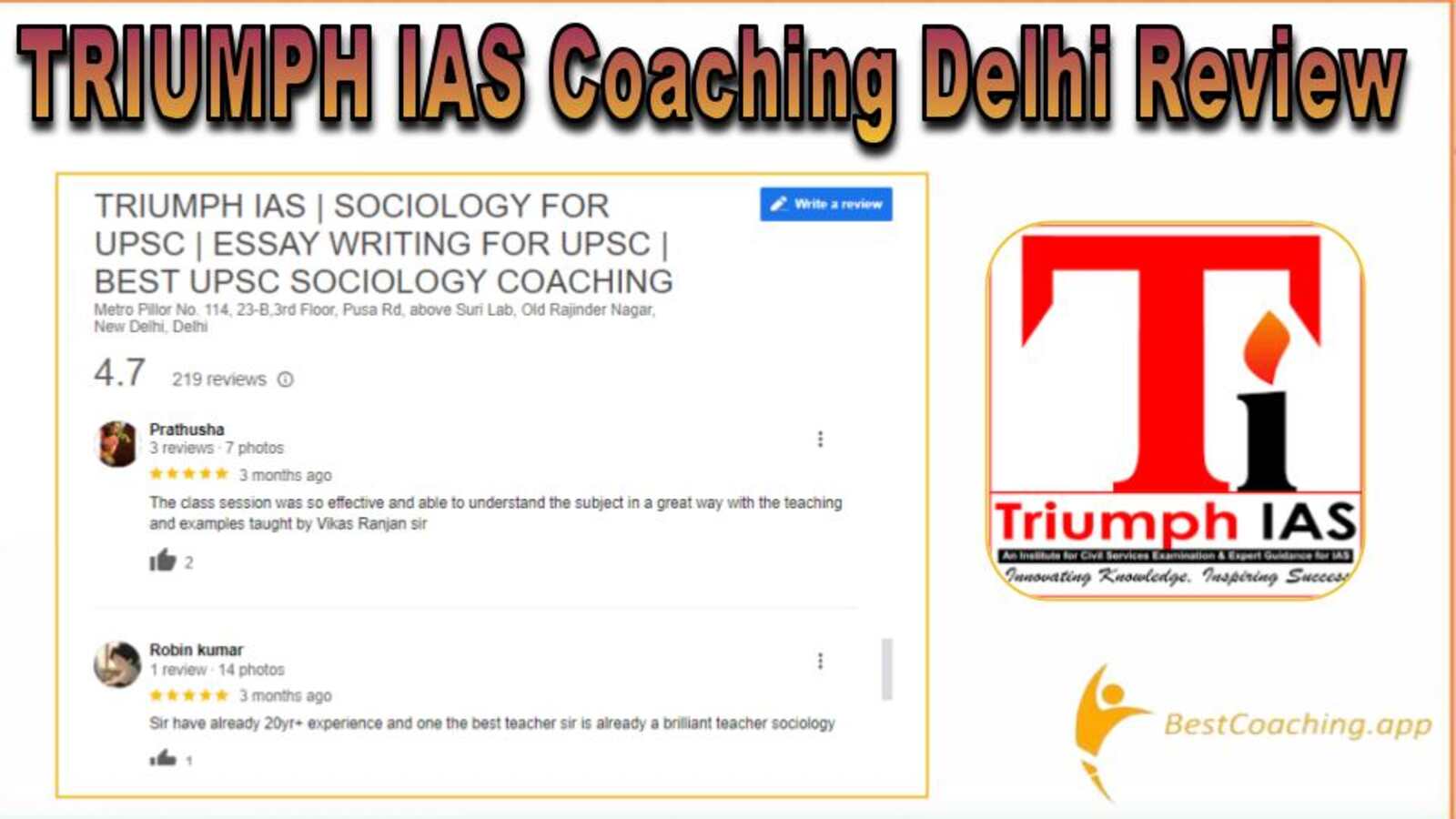 IAS Coaching in Delhi