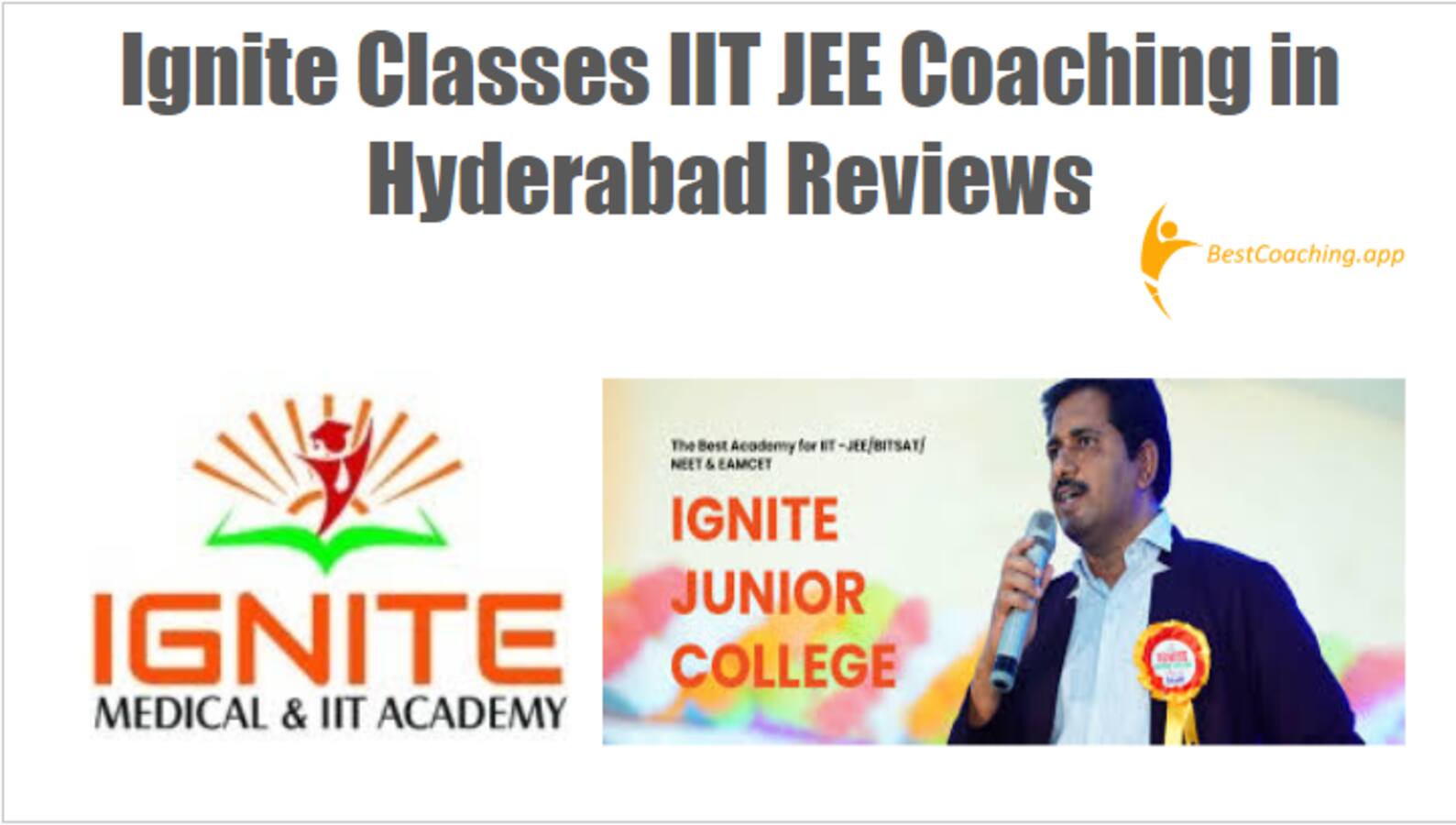 Ignite Classes IIT JEE Coaching in Hyderabad