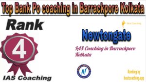 Newtongate Rank 4. Top Bank Po coaching in Barrackpore Kolkata