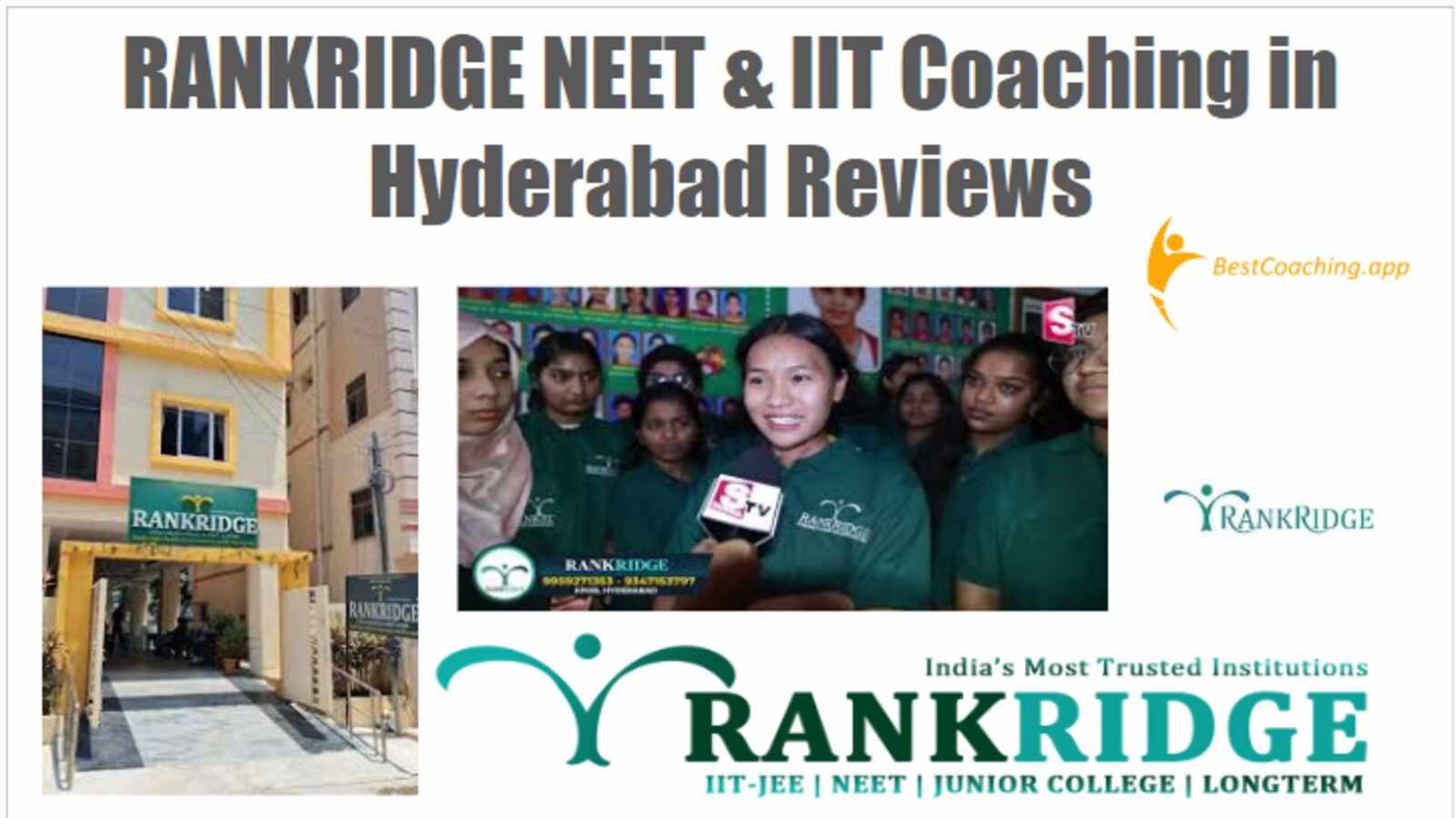 RANKRIDGE NEET & IIT Coaching in Hyderabad