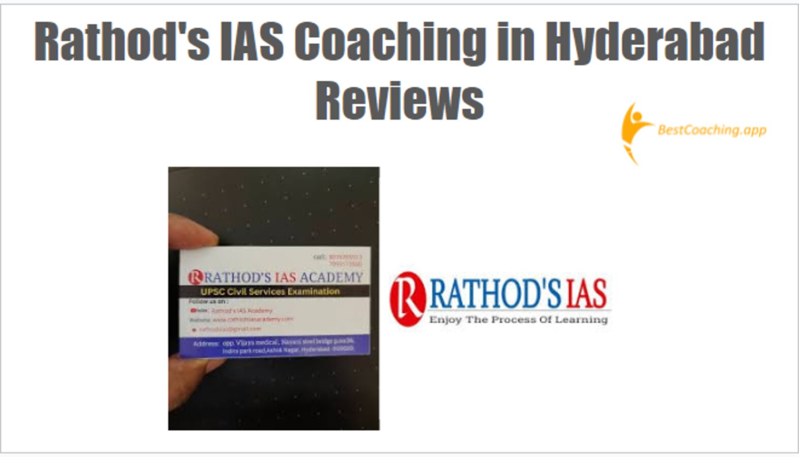 IAS Coaching in Hyderabad