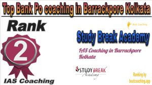 Study Break Academy Rank 2. Top Bank Po coaching in Barrackpore Kolkata