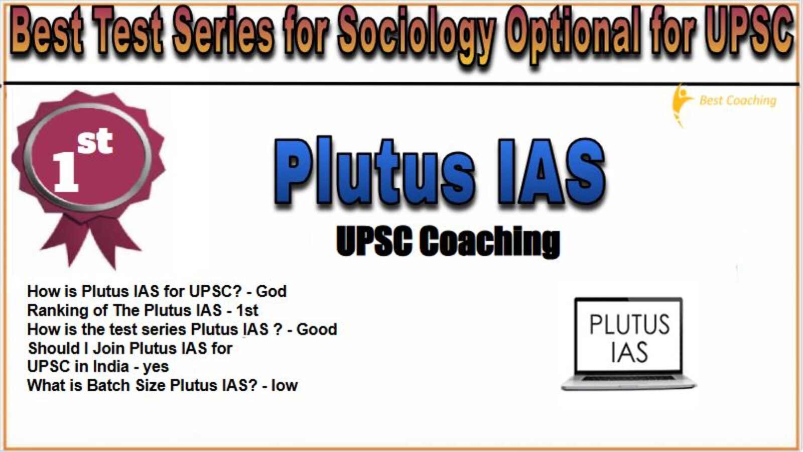 Plutus IAS Test series of sociology