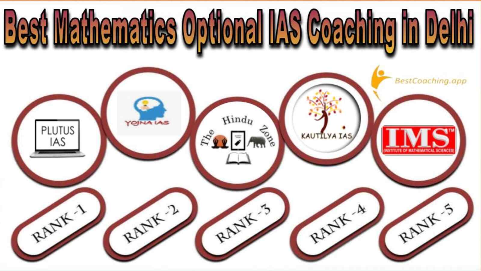 Top Mathematics Optional IAS Coaching Institute in Delhi